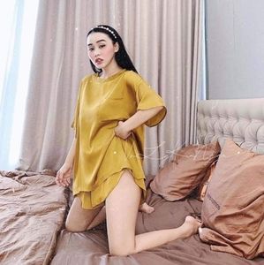 Satin Short PJ Set